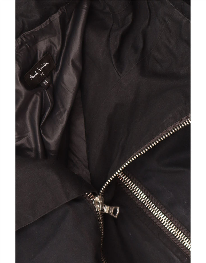 Paul Smith Chubasquero con capucha para hombre UK 38 Medium Negro