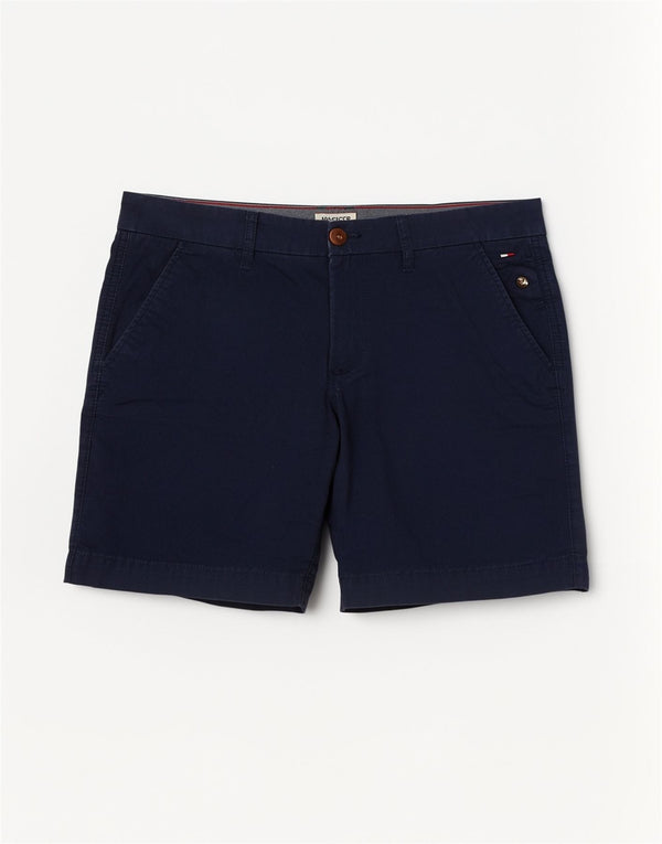 Pantalones cortos chinos Tommy Hilfiger para mujer W25 XS Algodón azul marino