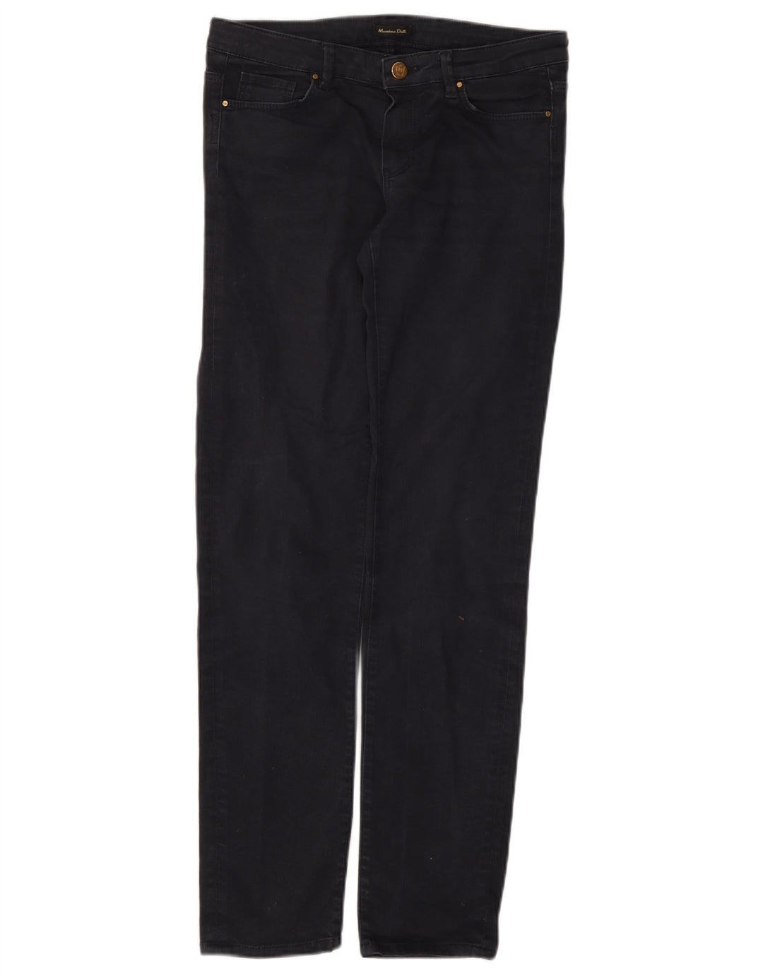 Vaqueros Pitillo Mujer Massimo Dutti W30 L31 Azul Marino