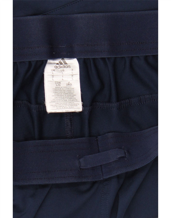 Adidas Mens Climalite Sport Shorts Grande Azul Marino Poliéster