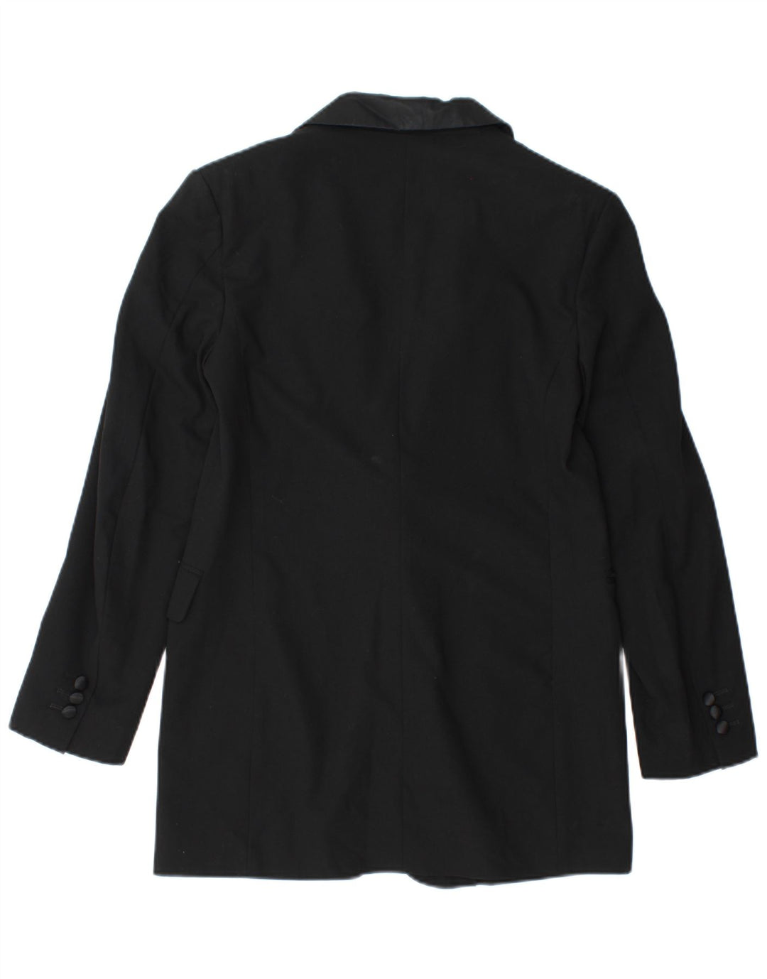 Alberto Biani Chaqueta tipo blazer con 1 botón para mujer IT 42 Medium Black