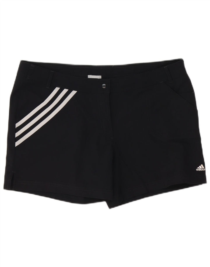 ADIDAS Pantalones cortos chinos Clima 365 para mujer UK 16 Large W38 Poliéster negro