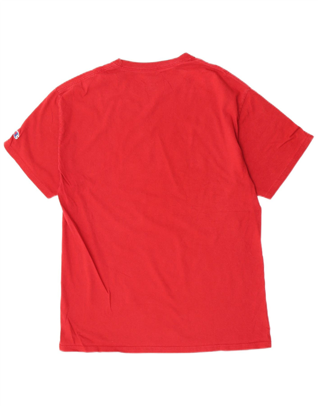 Champion Camiseta Gráfica Para Hombre Top Grande De Algodón Rojo