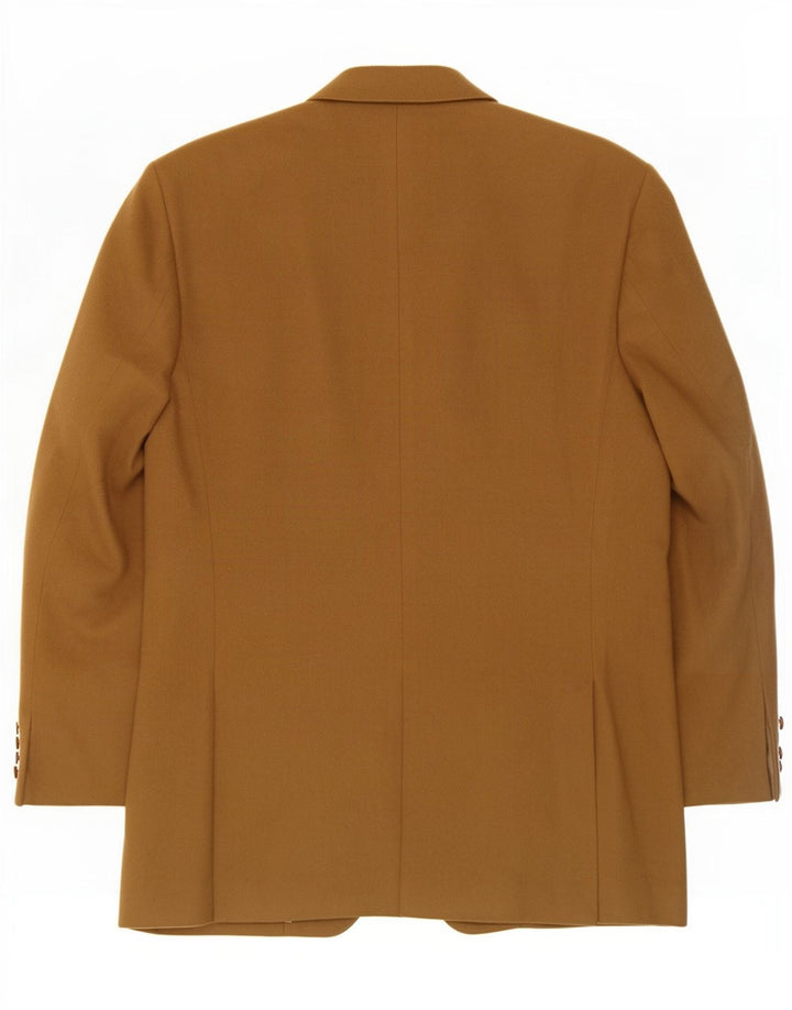 David Saddler Chaqueta tipo blazer de 2 botones para hombre IT 54 2XL Lana beige