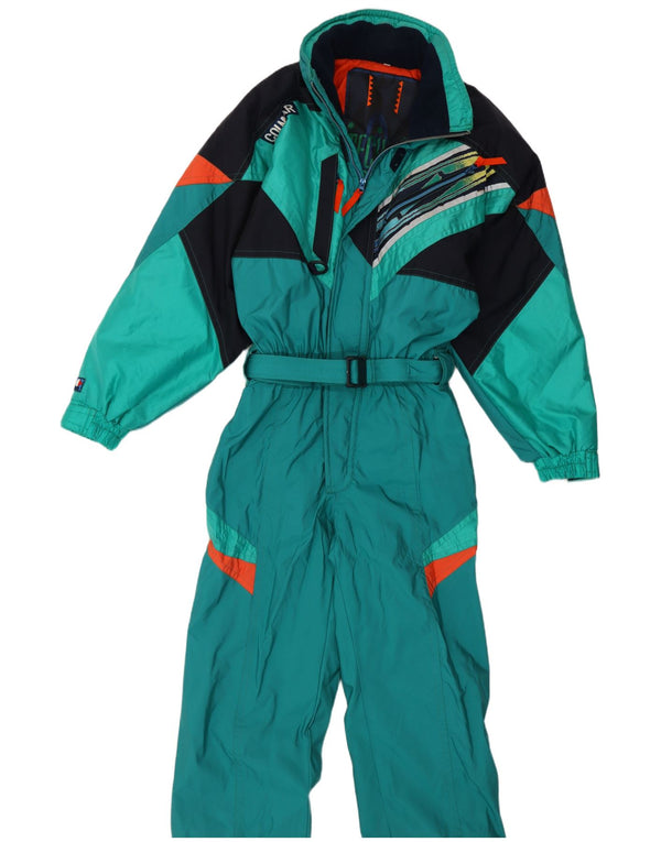 Colmar Mono de esquí con capucha para hombre IT 52 XL Poliamida verde color block