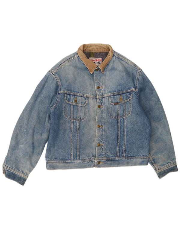 Lee Chaqueta Vaquera para Hombre UK 40 Large Azul