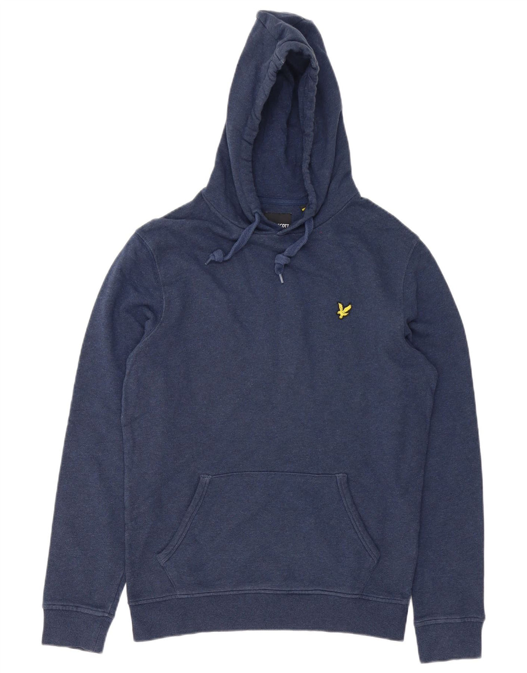 Lyle & Scott Jersey con capucha para hombre de algodón azul marino mediano
