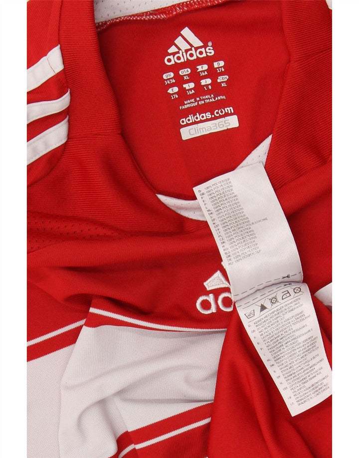 ADIDAS Camiseta gráfica del FC Bayern de Múnich para niño 15-16 años Rojo Rayas