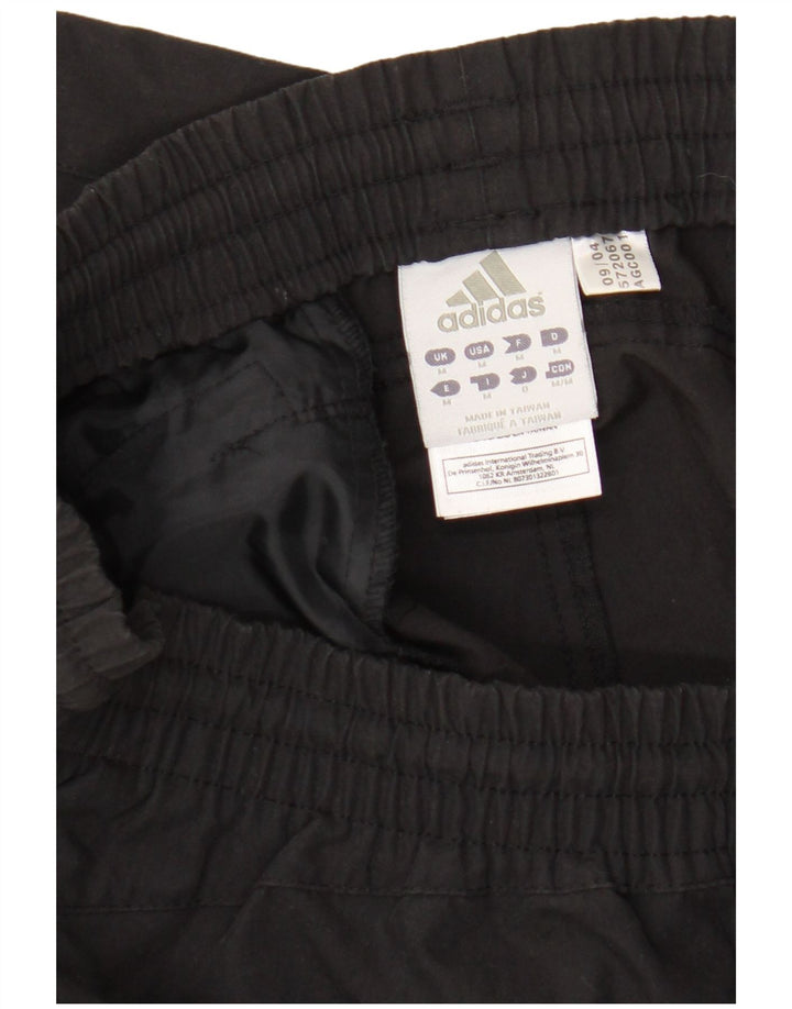 Adidas Hombre Capri Pantalones De Chándal Mediano Negro Poliéster