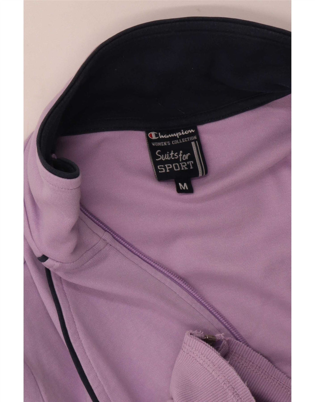 Champion Chaqueta de Chándal para Mujer UK 40 Mediana Púrpura