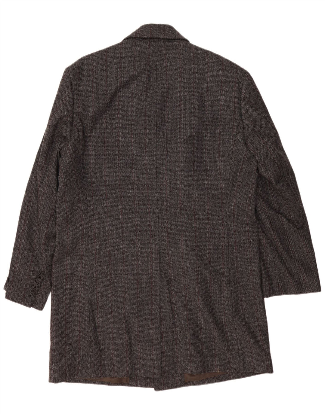 Esprit Chaqueta tipo blazer larga con 3 botones para hombre UK 42 XL Lana gris