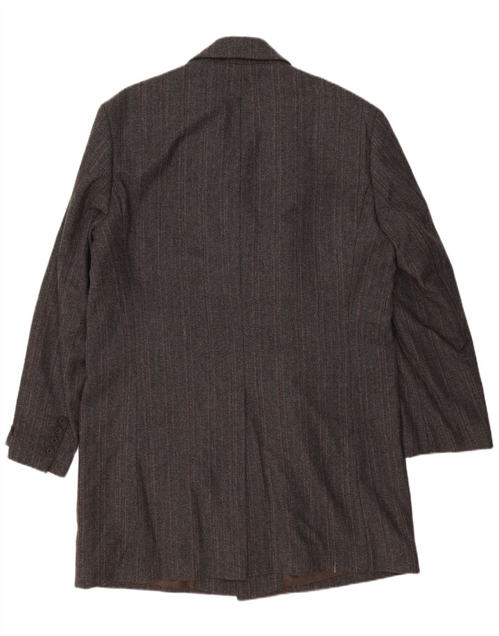 Esprit Chaqueta tipo blazer larga con 3 botones para hombre UK 42 XL Lana gris