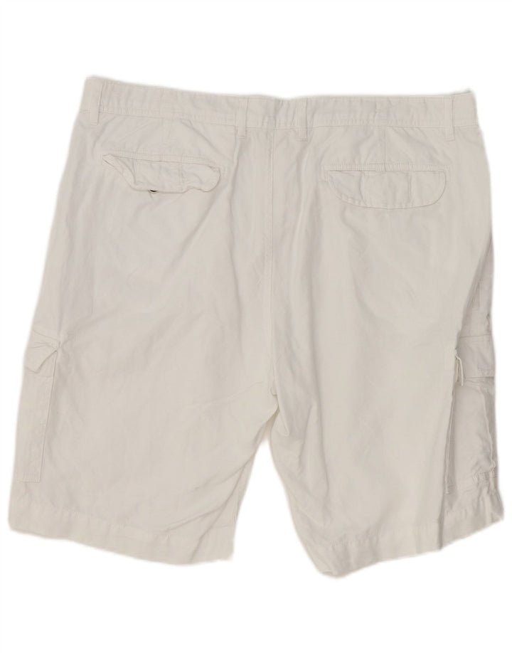 Hackett Shorts Cargo Hombre W40 XL Algodón Blanco