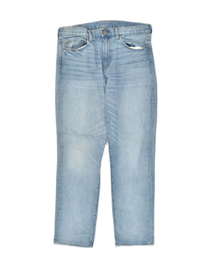 J. CREW Womens Straight Jeans W34 L32  Blue Cotton | Vintage J. Crew | Thrift | Second-Hand J. Crew | Used Clothing | Messina Hembry 