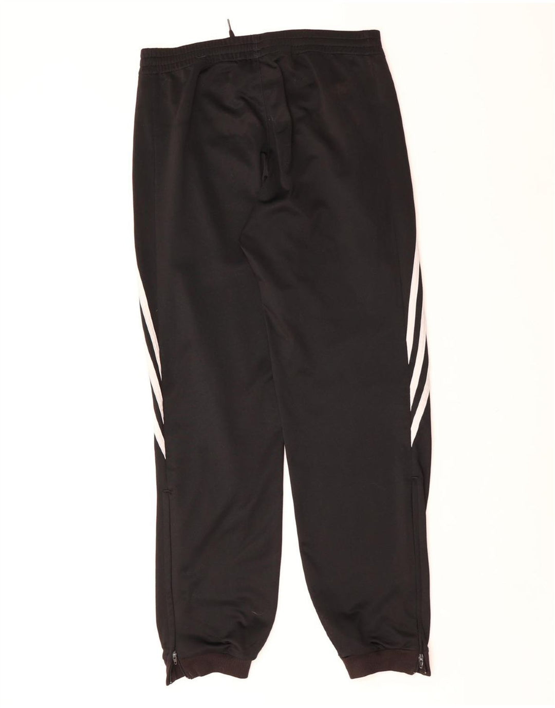 ADIDAS Hombre Chándal Pantalones Joggers Pequeño Negro Poliéster