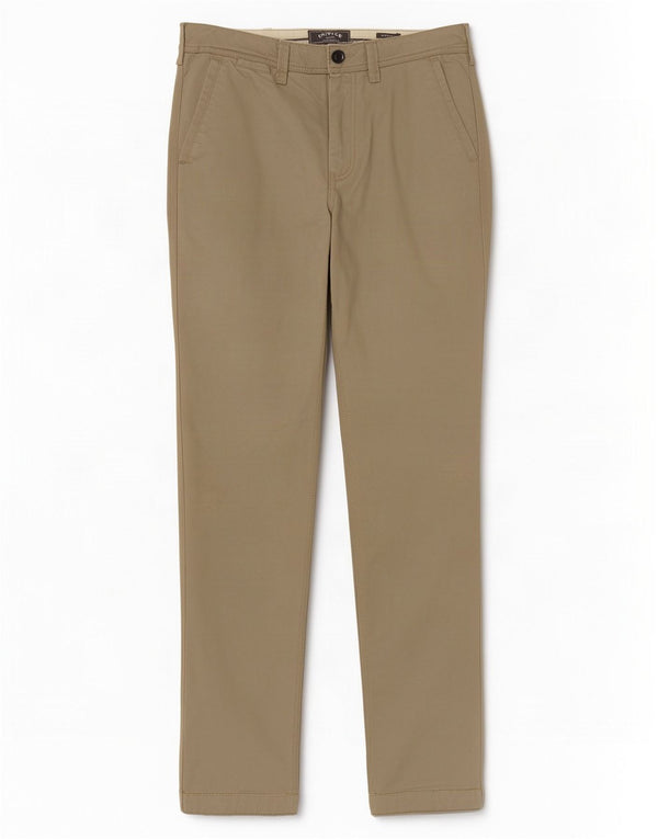 Pantalones chinos rectos de corte clásico para hombre de Fat Face W34 L34 Algodón beige