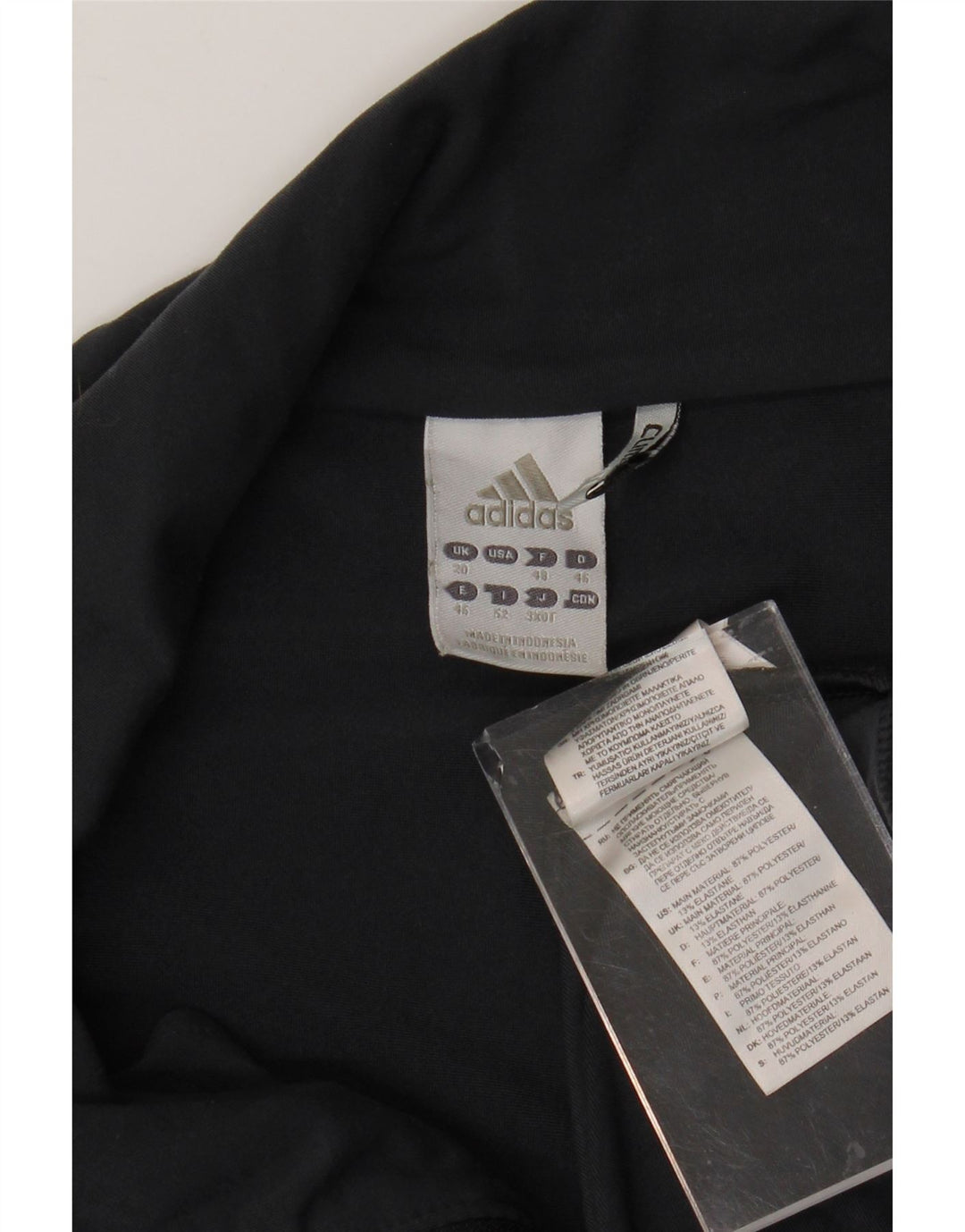ADIDAS Chaqueta de chándal para mujer UK 20 XL Poliéster gris