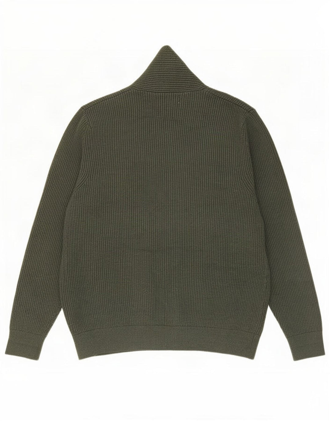 Marks & Spencer Suéter tipo cárdigan para hombre 2XL Poliéster verde