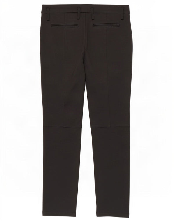 Pinko Womens Straight Casual Trousers UK 12 Medium W32 L28 Black