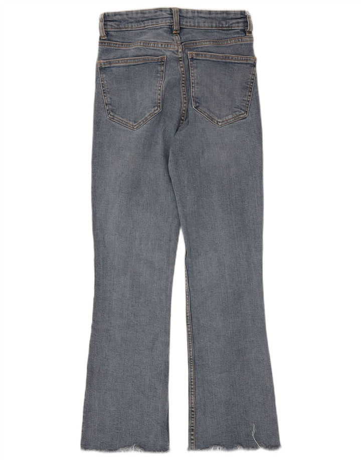 Zara Vaqueros Acampanados Mujer EU 34 2XS W24 L25 Azul