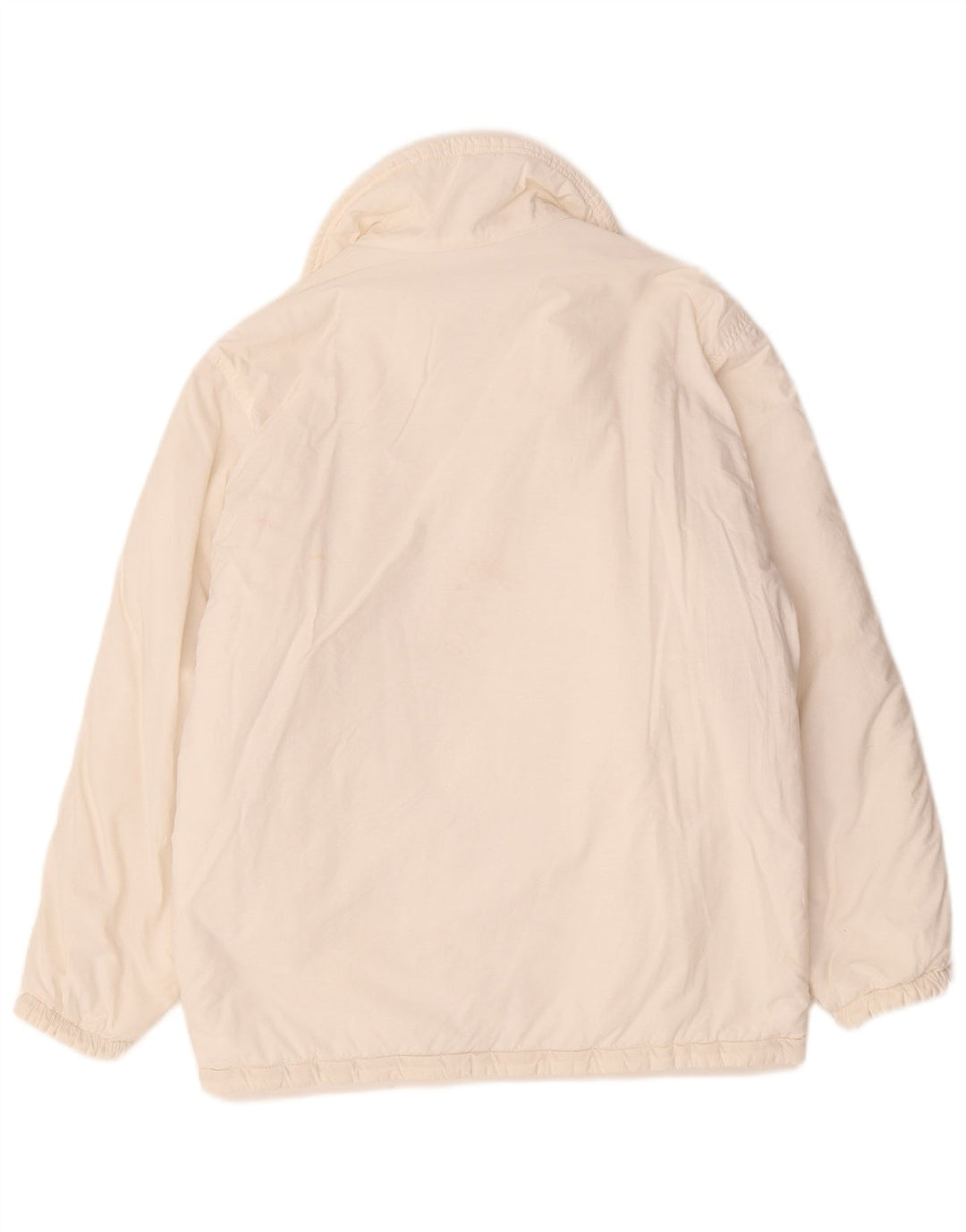 Belfe & Belfe Chaqueta acolchada para mujer UK 44 Grande Poliéster blanco