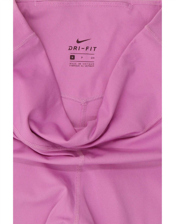 Nike Dri Fit Graphic Leggings para mujer, talla 8, color rosa