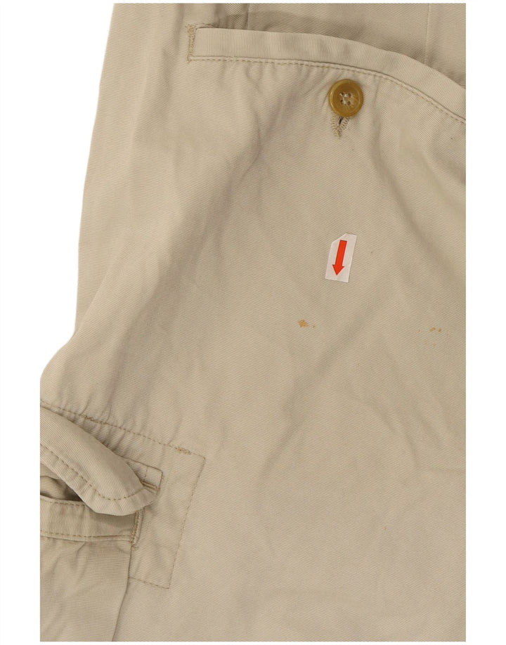 Marlboro Classics Pantalones cortos tipo cargo para hombre EU 50 Large W34 Beige