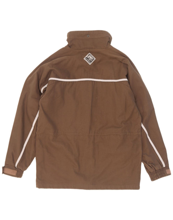 Tucano Urbano Chaqueta utilitaria para hombre UK 36 Small Beige Cotton