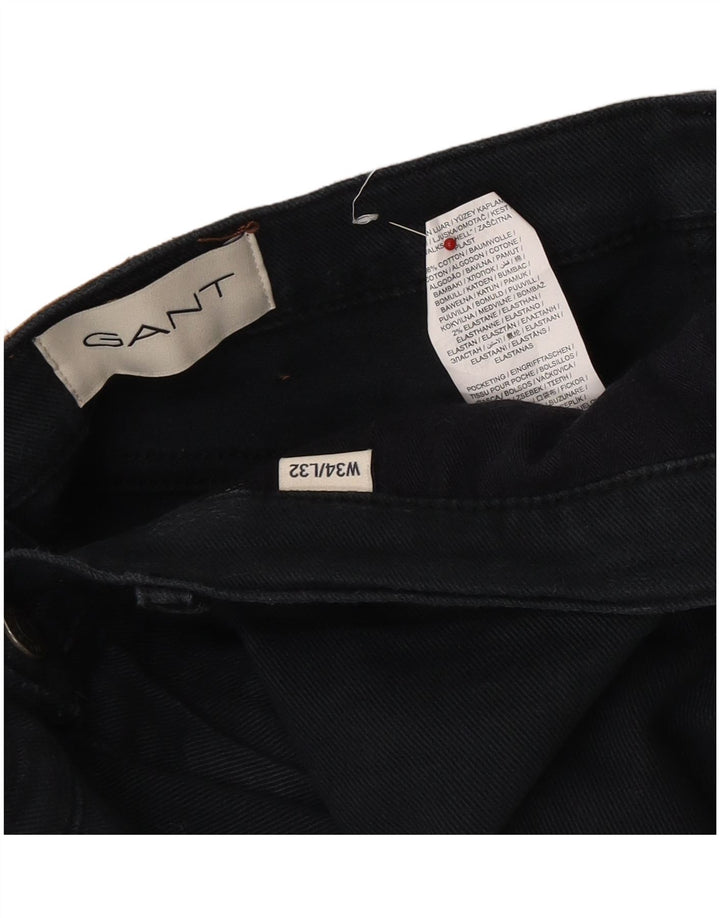 Vaqueros Gant Hombre Slim W34 L32 Algodón Azul Marino