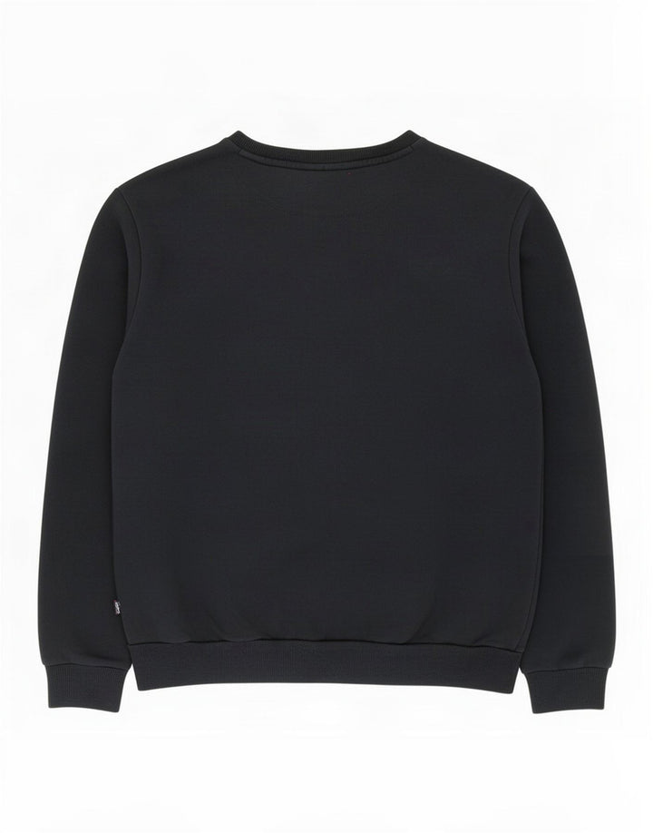 Puma Sudadera Estampada Con Estampado De Algodón Negro Medio Para Hombre