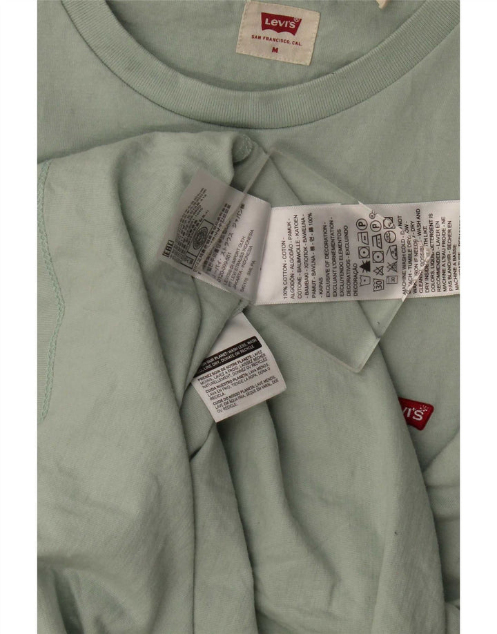 Levi's Hombre Camiseta Top Algodón Verde Medio