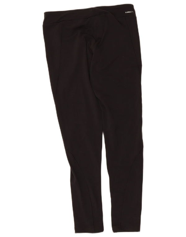 Adidas Clima 365 Leggings para mujer Reino Unido 8/10 Pequeño Negro Poliéster
