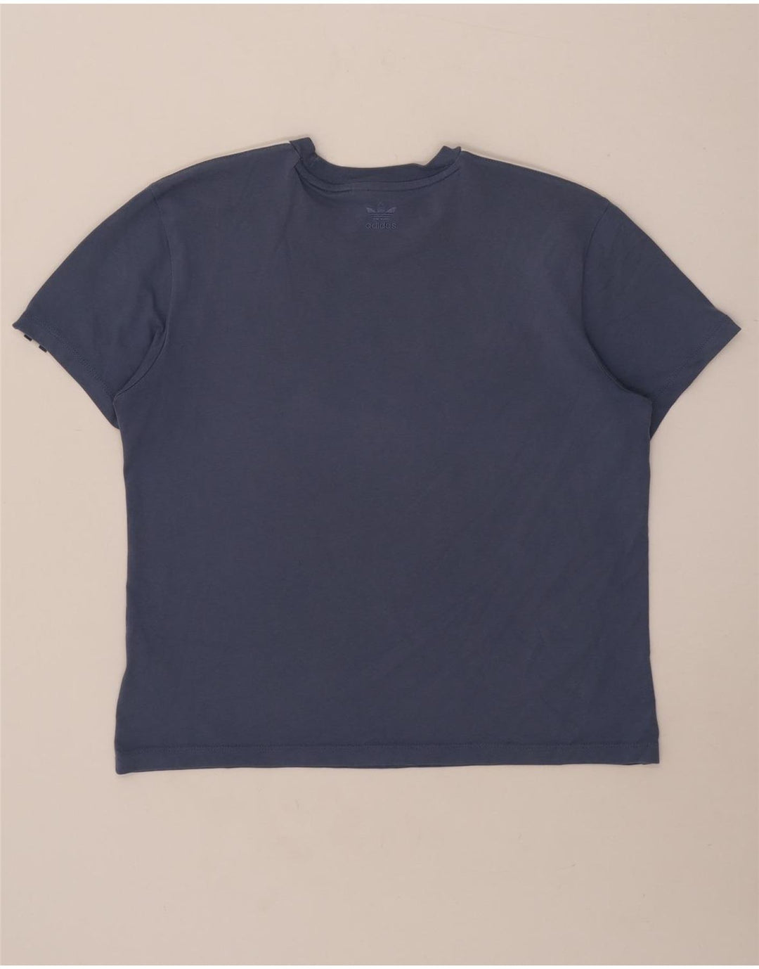 Adidas - Camiseta para mujer (talla 40), color azul medio, algodón