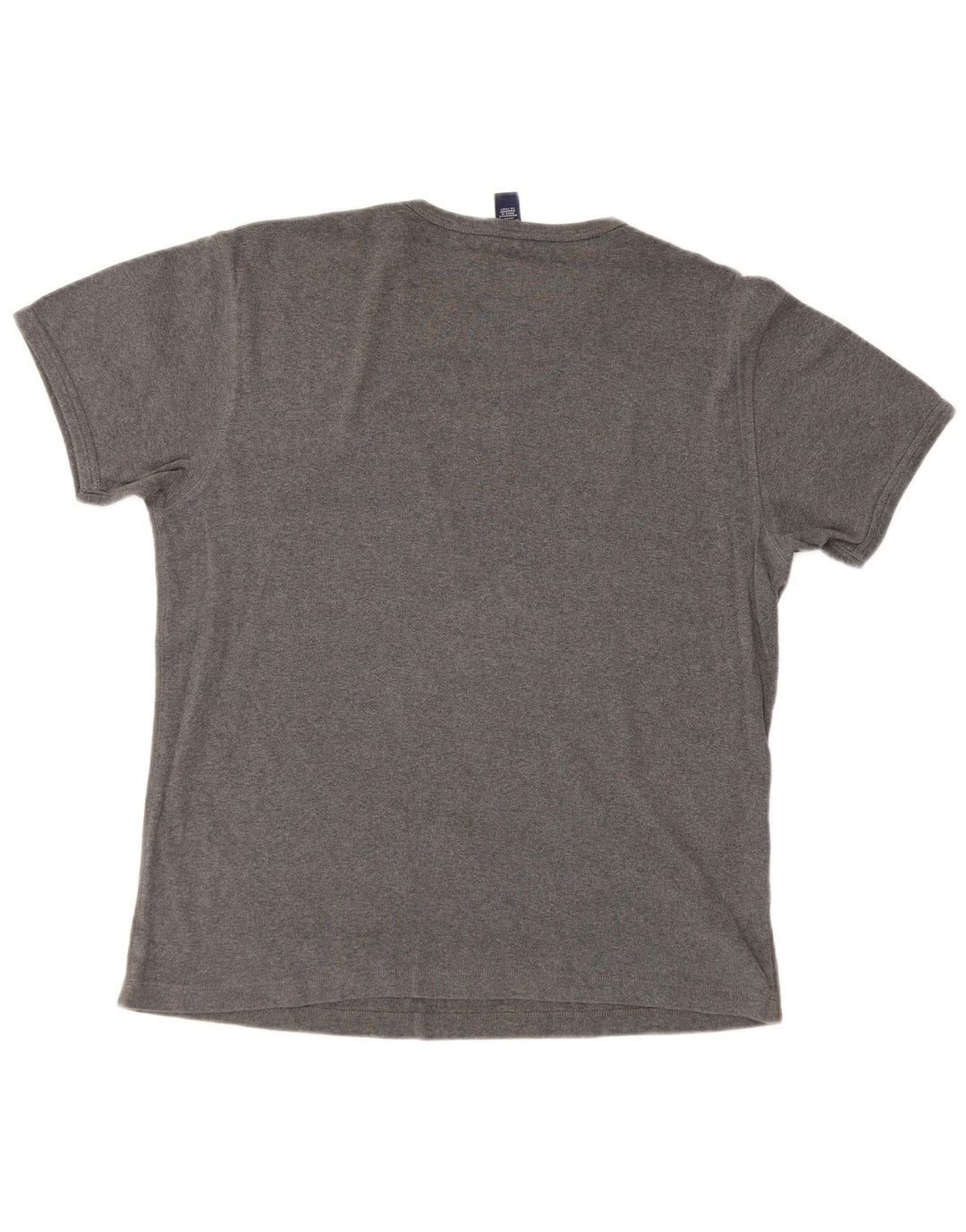Camiseta Gap Hombre Top XL Algodón Gris