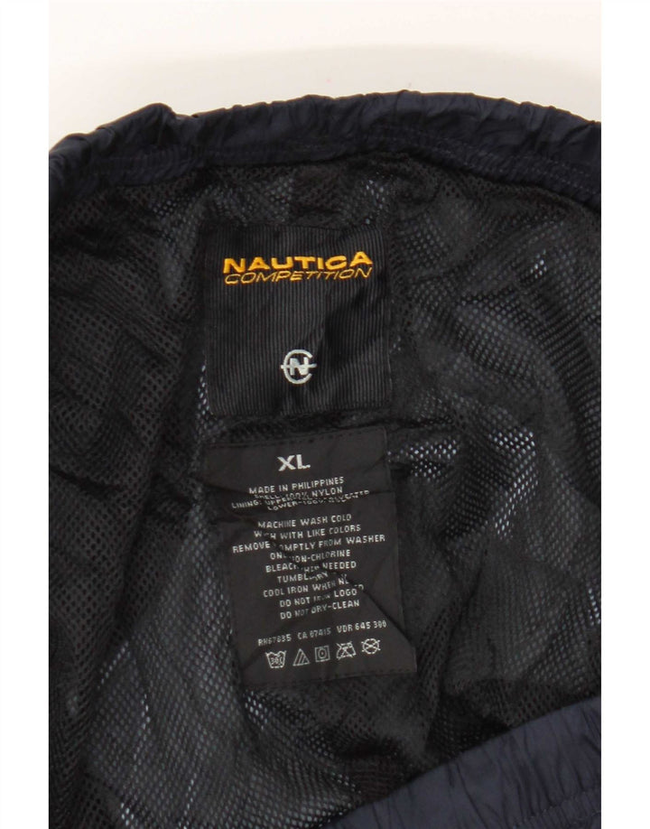 Nautica Pantalón Impermeable Hombre XL Azul Marino Nylon