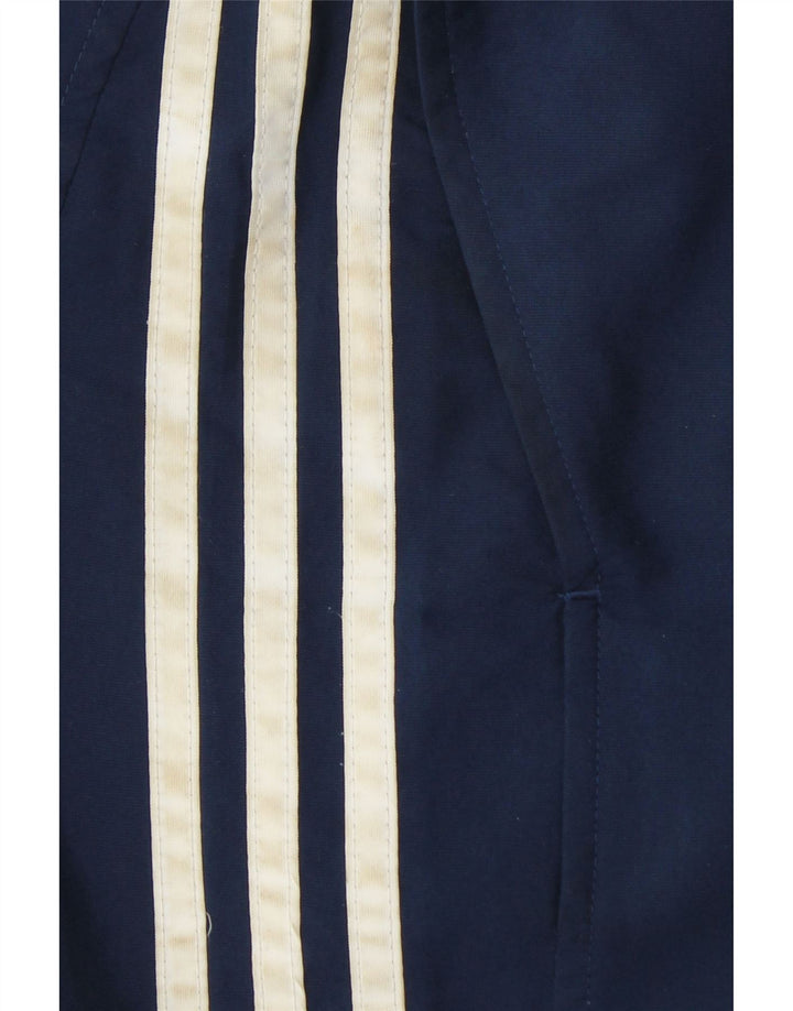 Pantalones cortos deportivos ADIDAS para hombre grande poliéster azul marino
