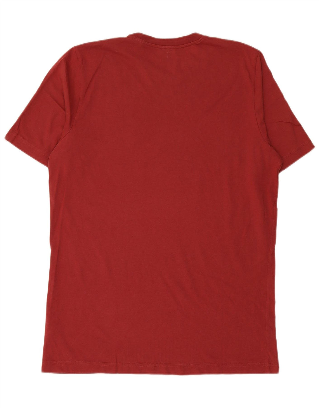 ADIDAS Camiseta gráfica para hombre Top grande de algodón rojo
