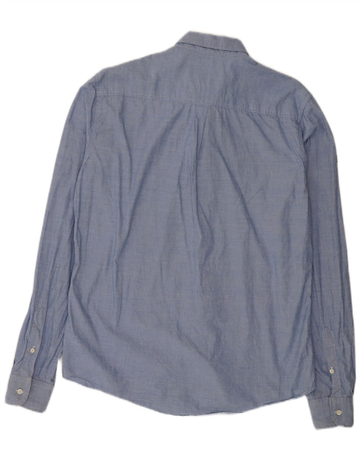 Superdry Camisa Regular Fit De Algodón Azul Grande Para Hombre