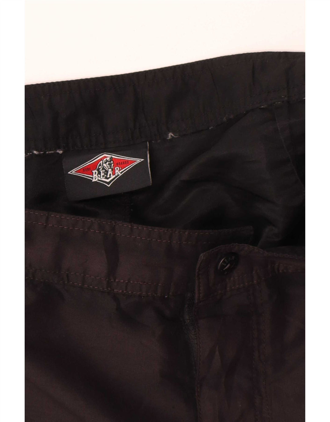 Bañador tipo shorts Bear para hombre en color negro mediano
