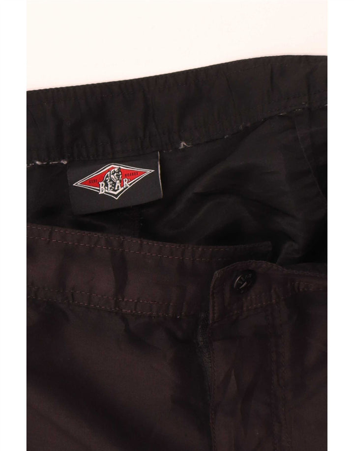 Bañador tipo shorts Bear para hombre en color negro mediano