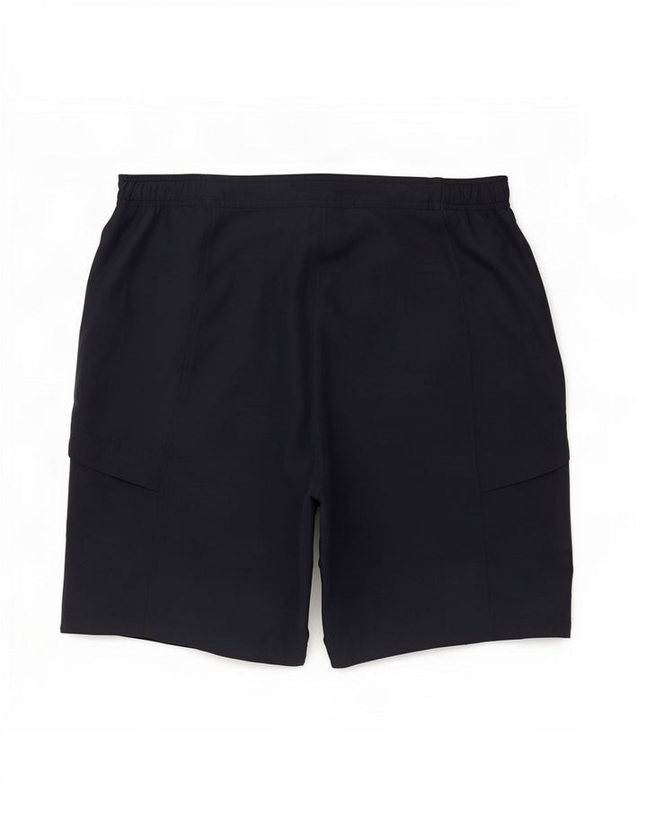 Pantalones cortos casuales Asics para hombre XL W36 Poliéster azul marino