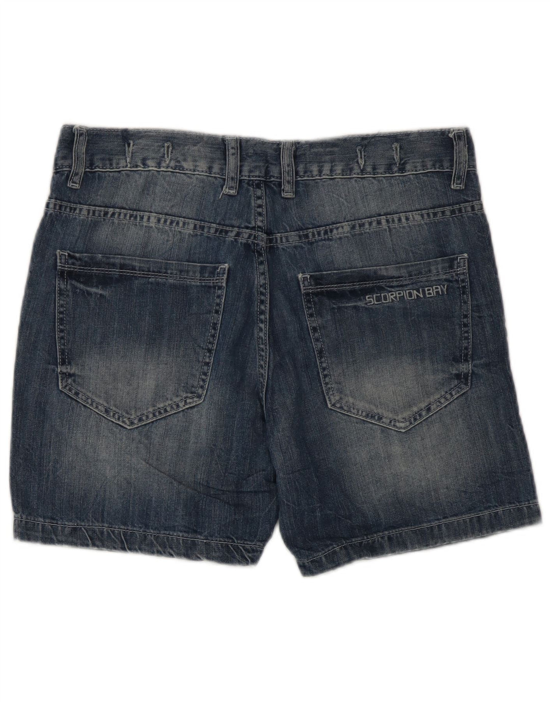 Shorts vaqueros para hombre Scorpion Bay W30 Algodón azul medio