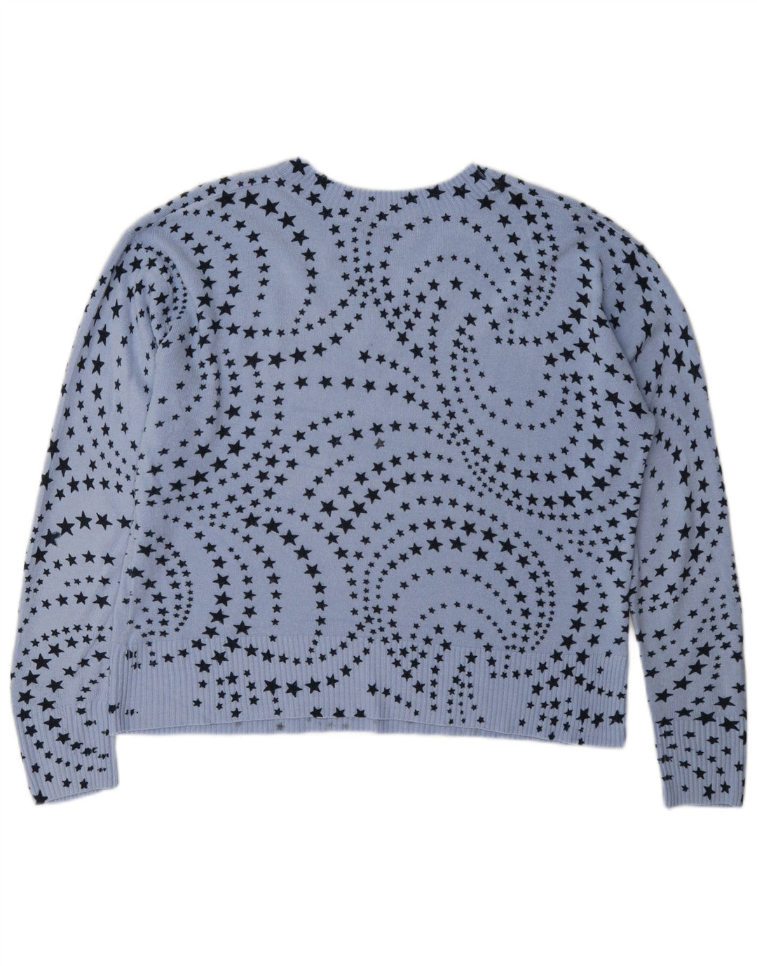 Marks & Spencer Suéter con Cuello en V para Mujer UK 46 Grande Azul