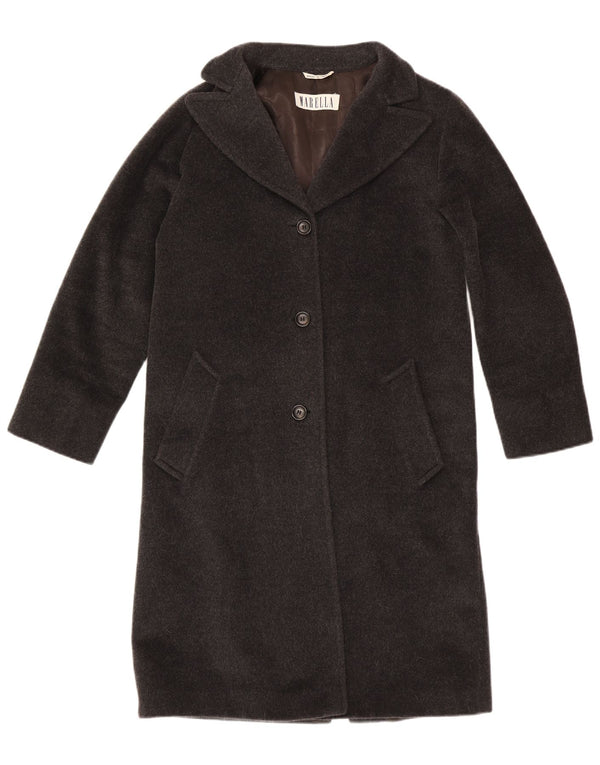 Marella Abrigo extragrande para mujer UK 8 Small Lana gris
