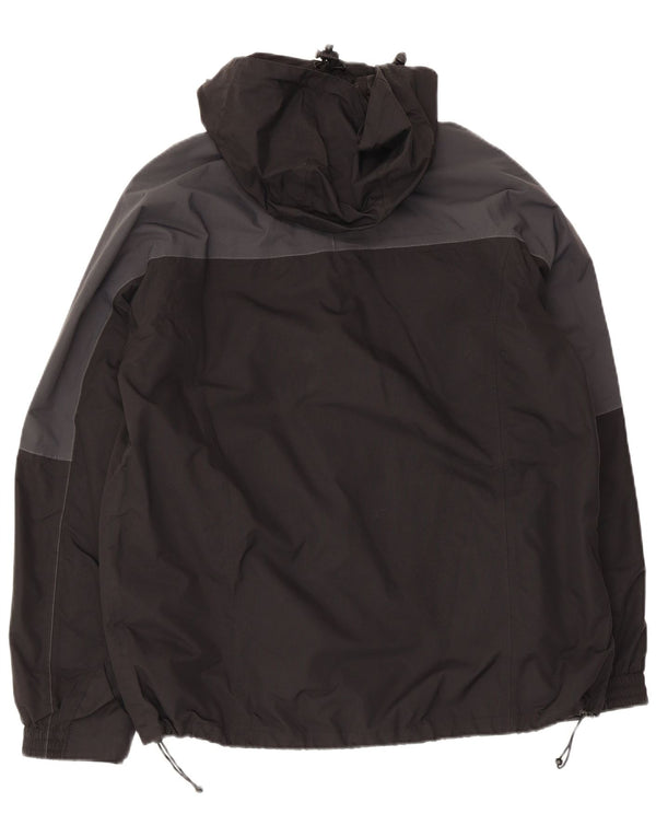 Chaqueta cortavientos para hombre Mountain Warehouse UK 36 Small Negro Colorblock