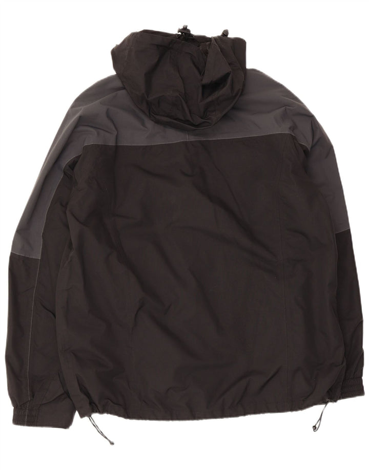 Chaqueta cortavientos para hombre Mountain Warehouse UK 36 Small Negro Colorblock