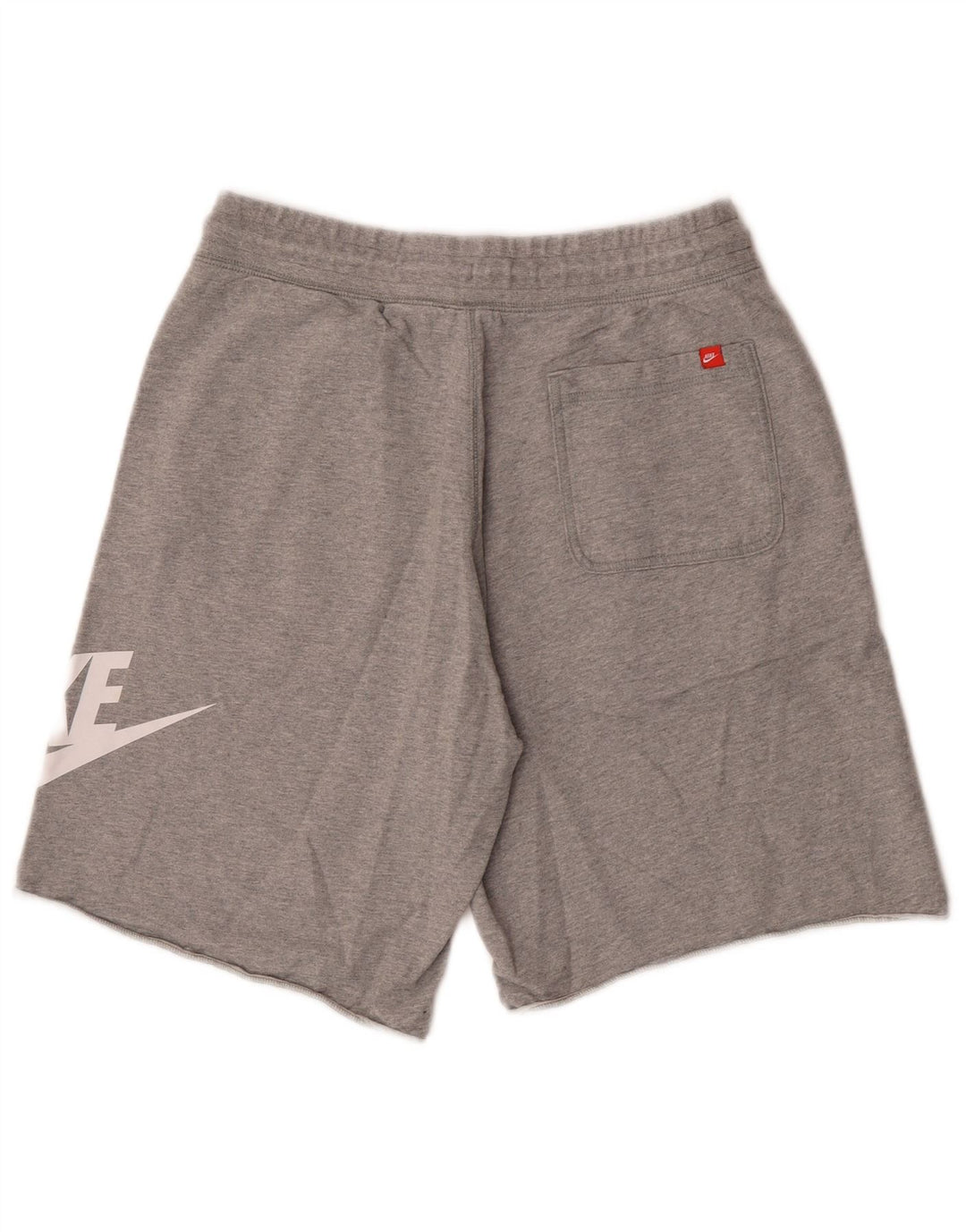 Nike - Pantalones cortos deportivos con gráficos para hombre, algodón gris grande
