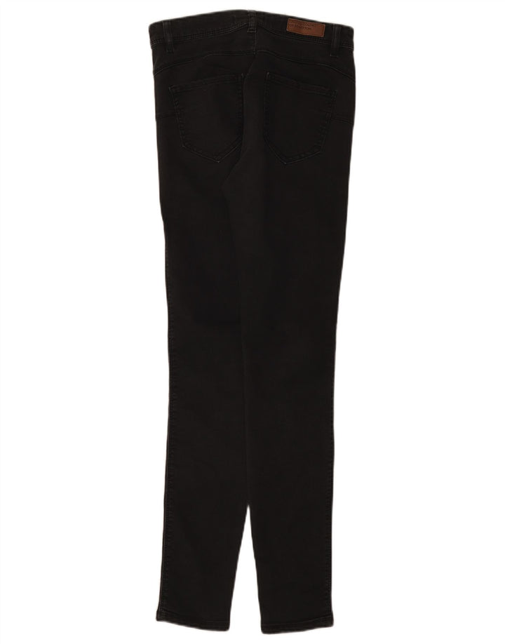 Benetton Vaqueros Slim W26 L29 Negro Algodón