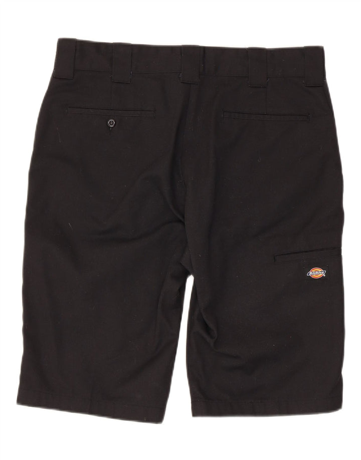 Dickies Pantalones cortos chinos ajustados para hombre W34 Poliéster negro grande