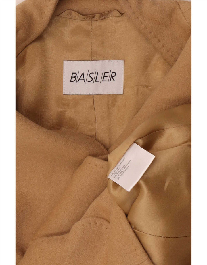 Chaqueta tipo blazer de 6 botones para mujer Basler UK 42 Medium Beige Virgin Wool Classic